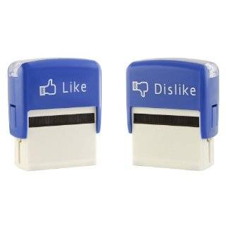  Like & Dislike Self Inking Stamps Toys & Games