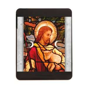   iPad 5 in 1 Case Matte Black Jesus Christ with Lamb 
