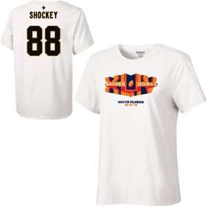  Saints Jeremy Shockey Super Bowl Xliv Womens Name & Number T Shirt 
