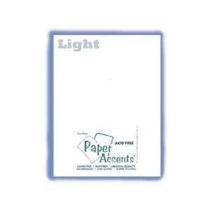  Paper Accents Vellum 8.5x11 White Light Weight 25 Pack 