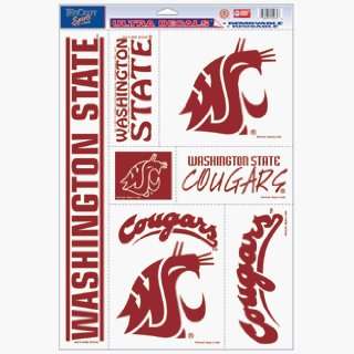   State Cougars Static Cling Decal Sheet *SALE*