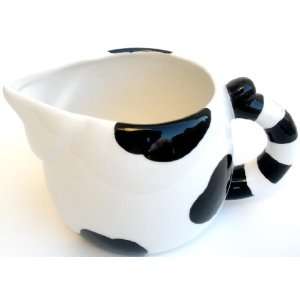  Black & White Kitty Cat Themed Creamer