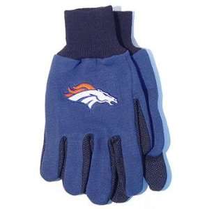  Denver Broncos Work Gloves (Set of 3)