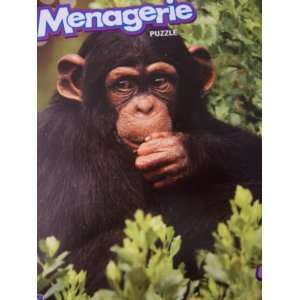  Menagerie 100 Piece Animal Puzzle ~ Baby Chimp Toys 