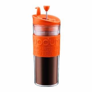 Bodum Double Wall 16 Ounce Thermal Plastic Travel Coffee and Tea Press 