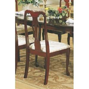   Wood Queen Anne Style Dining Side Chairs Conway Twitty Furniture