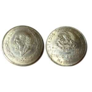  Replica Mexico Cino Pesos 1951 M 