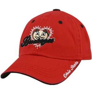   the World Ohio State Buckeyes Scarlet Ladies True Love Adjustable hat