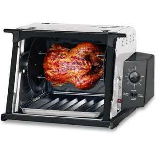 Ronco Showtime Stainless Steel Compact Rotisserie and BBQ  