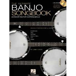  Hal Leonard Ultimate Banjo Tab Songbook with CD Musical 