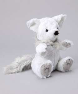 Manhattan Toy ~ Snowbies ~ Flossy Fox ~ Snow White Plush Lovey Stuffed 