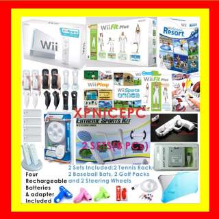   WII CONSOLE+ FIT BUNDLE SPORTS RESORT 4 PLAYER 004549688026  