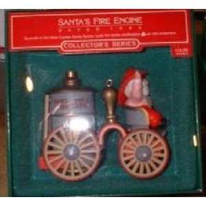 Santas Fire Engine 1985 Here Comes Santa #7 Hallmark Keepsake 