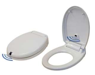 iTOUCHLESS ROUND TOUCH FREE SENSOR CONTROLLED AUTOMATIC TOILET SEAT 
