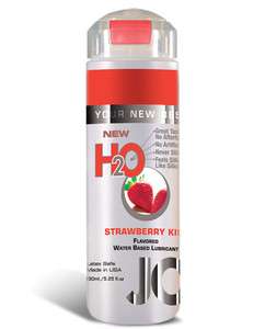   Jo Flavored Lube Edible Personal Lubricant Water Based Strawberry Kiss