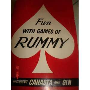  FUN WITH GAMES OF RUMMY Books