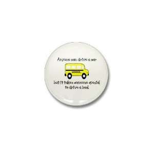  Bus Driver Occupations Mini Button by  Patio 