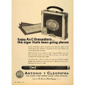  1965 Ad American Tobacco Co. Antonio y Cleopatra Cigar 