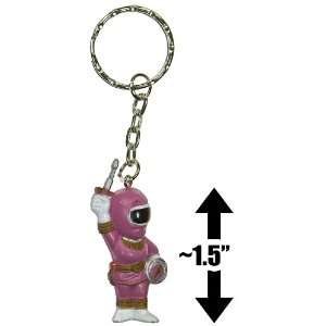  Pink Zeo Ranger I ~1.5 mini figure keychain Power Rangers Zeo 