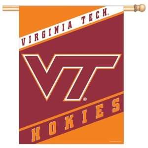  Virginia Tech University VT Hokies Vertical House Flag 