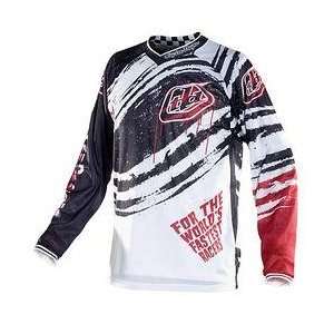    Troy Lee Designs GP Air Nightmare Jersey   Small/White Automotive