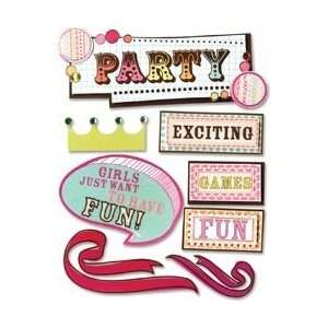   Ideas Soft Spoken Themed Embellishments, Reese , Party Arts, Crafts