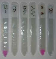 GLASS NAIL FILES (With accents)  