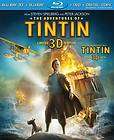 The Adventures of Tintin (Blu ray/DVD, 2012, Canadian; 3D)