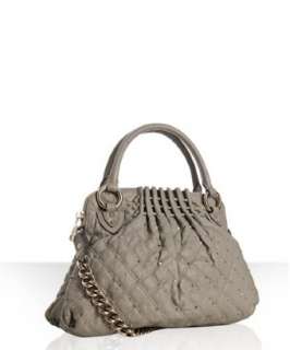 Marc Jacobs grey quilted goatskin Stardust Cecilia handbag   