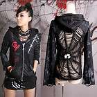 Y235 Punk Visual kera dolly Gothic lolita Unisex Jacket Coat