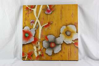Wooden Wall Decor Modern Abstract Painting Art Picture  
