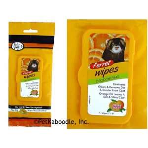   Four Paws Deodorizing Ferret Cleaning Bath Wipes 7 Wipes
