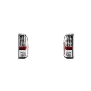 FORD F 250/SUPER DUTY 08 UP LED TAIL LIGHT ALL CHORME NEW 