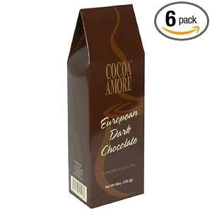 Coffee Masters Cocoa Amore, European Dark Chocolate, 10 Ounce Box 