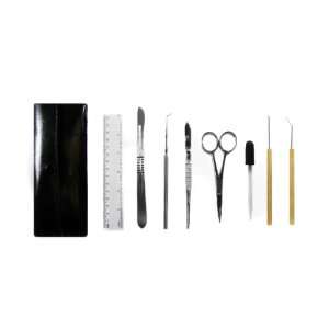 American Educational 7 399 8 Piece Dissecting Set with Leatherette 