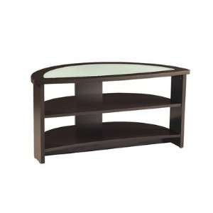  OFFICE STAR TV STAND WITH GLASS ESPRESSO NIC Electronics