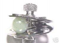 Bead holder drill semiprecious pearl beads Silversmith  