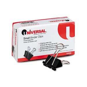  Universal® UNV 10200 SMALL BINDER CLIPS, STEEL WIRE, 3/8 