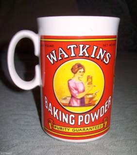 Vtg Watkins Baking Powder Heritage Collection 2nd of Series Tall Cup 
