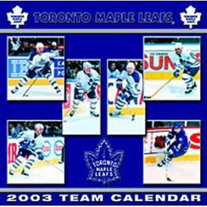  Toronto Maple Leafs 2003 Wall Calendar