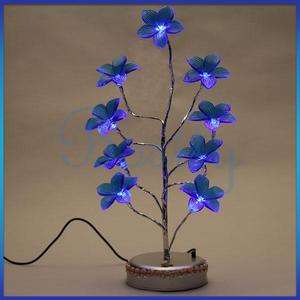 USB/Battery LED Lily Flower Tree Light Lamp Home Desk Table Party 