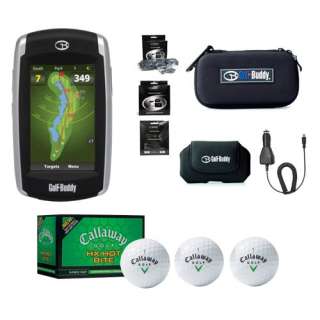 Golf Buddy World Platinum GPS Range Finder Bundle  