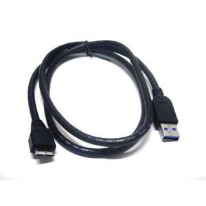   Super Speed Extension cable Type A male to Micro B male (3 FT Black