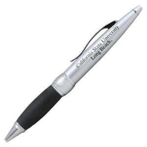  NCAA Long Beach State 49ers Brushed Silver Twist Ballpoint 