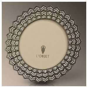  LObjet Deco Noir Round Picture Frames 4 inch round 