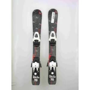  New ECO Black Snow Kids Shape Snow Ski with Salomon T5 