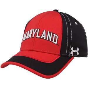 Under Armour Maryland Terrapins Red Black 2011 Sideline Performance 