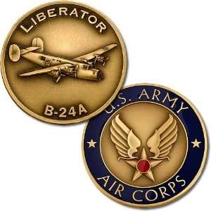  Liberator B 24A Challenge Coin 