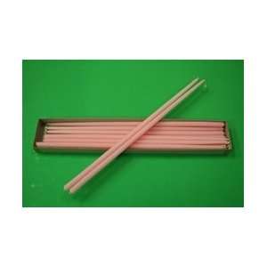  16 Taper Candle Light Pink (Pack of 12) Arts, Crafts 