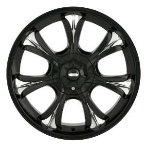  18 Inch 18x7.5 Baccarat wheels MIRAGE 1120 Black wheels 